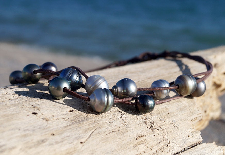 Collier grappe en perles de Tahiti - Perla / RESERVE BLANDINE