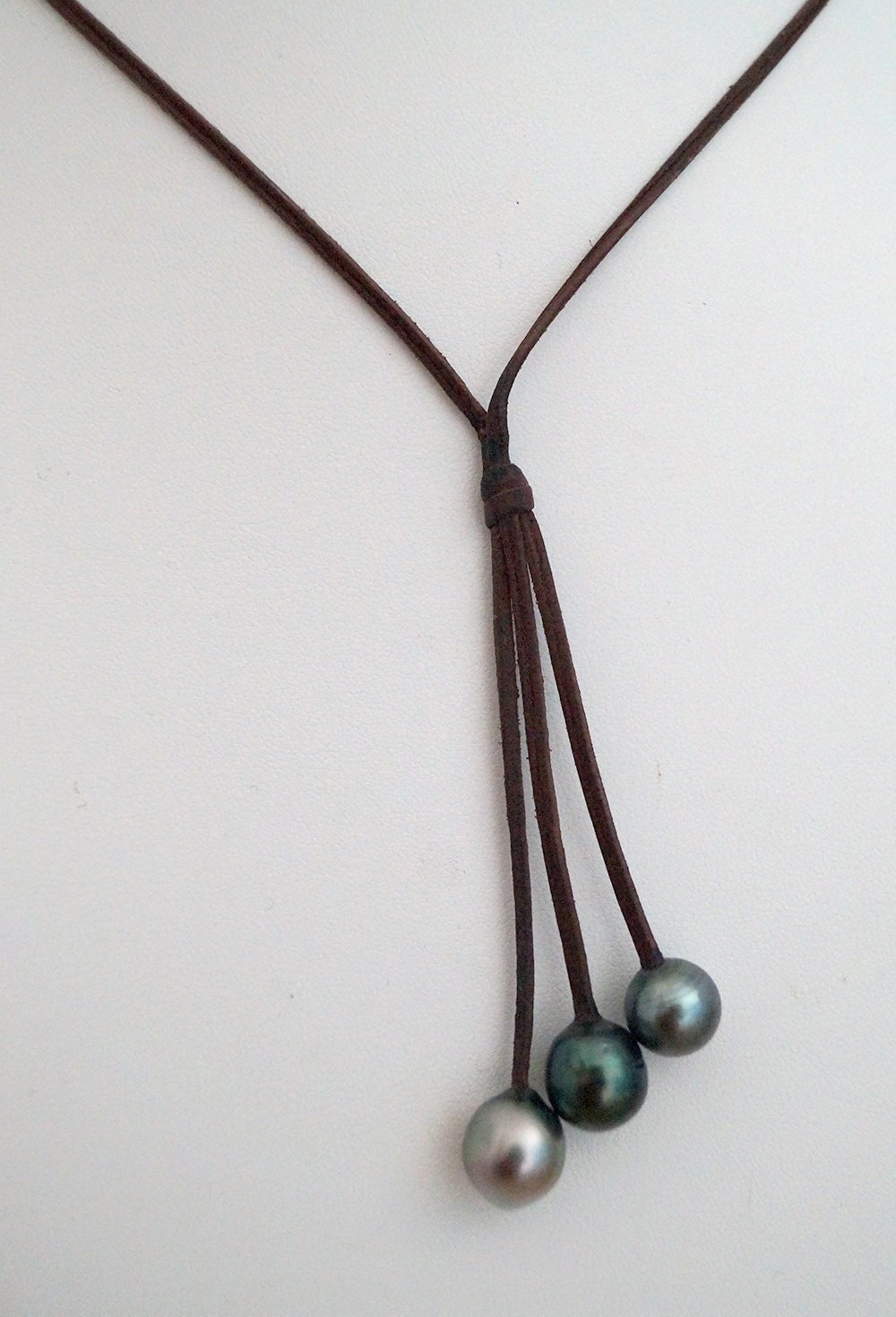 Tahitian pearl pendant necklace - Calypso