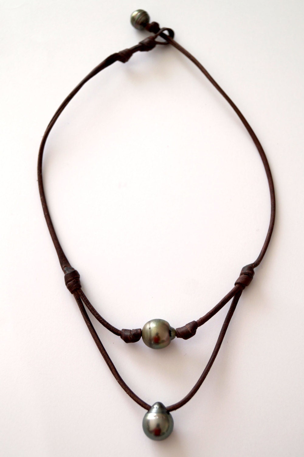 Tahitian Pearl Necklace - Tahitian Pearl Pendant - Manoa