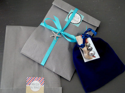 Tahitian Pearl Earrings - Leather - Lily