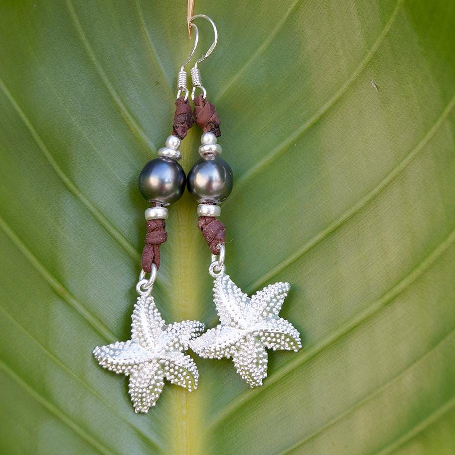 boucle oreille perle tahiti