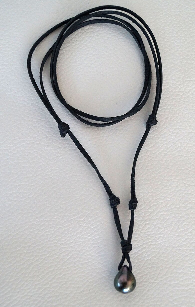 Collier intemporel avec perle de Tahiti - Hélios