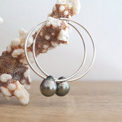 boucle oreille perle culture