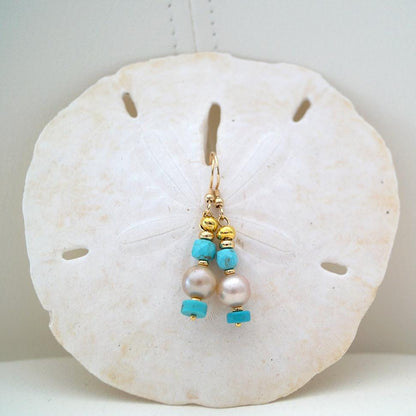 boucle oreille perle  culture