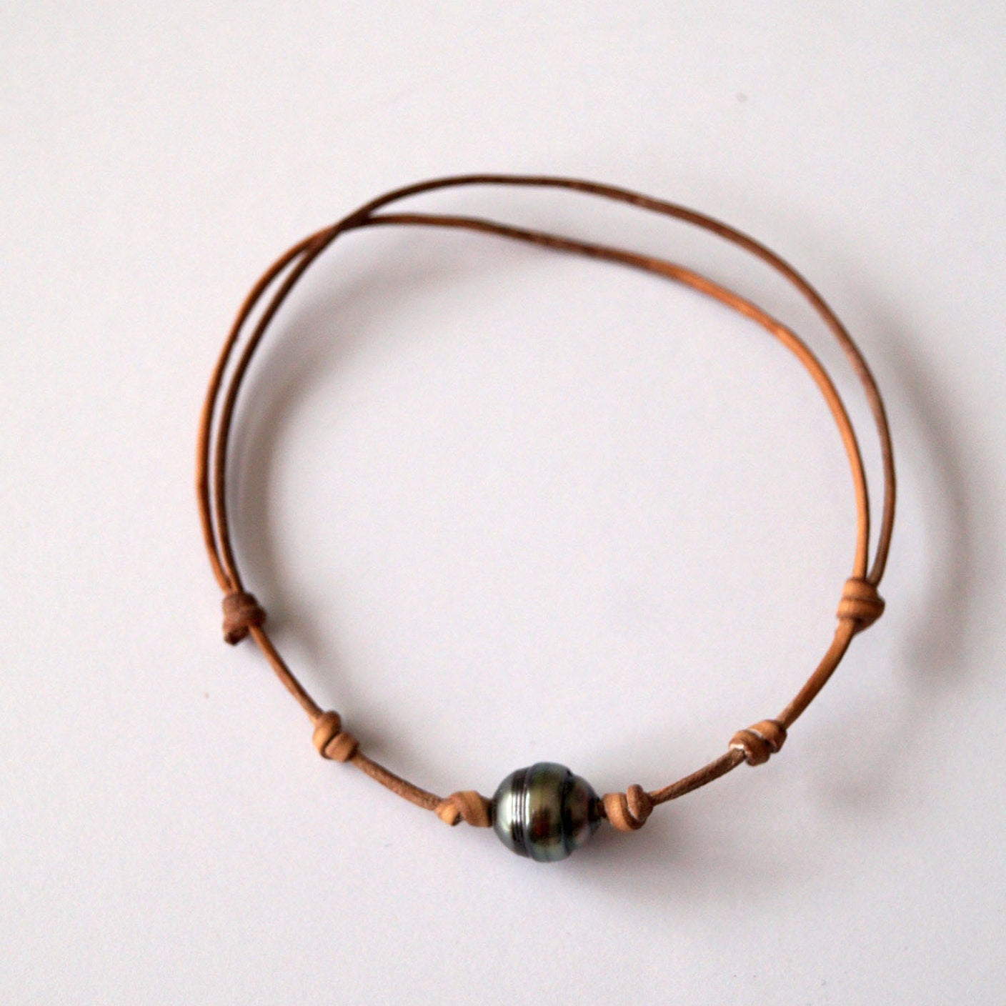 bracelet cheville perle de Tahiti