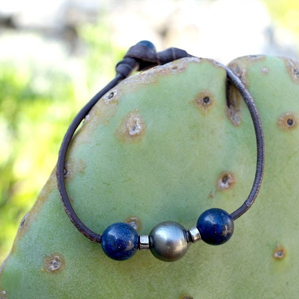 bracelet homme perle tahiti