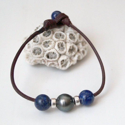 bracelet perle tahiti