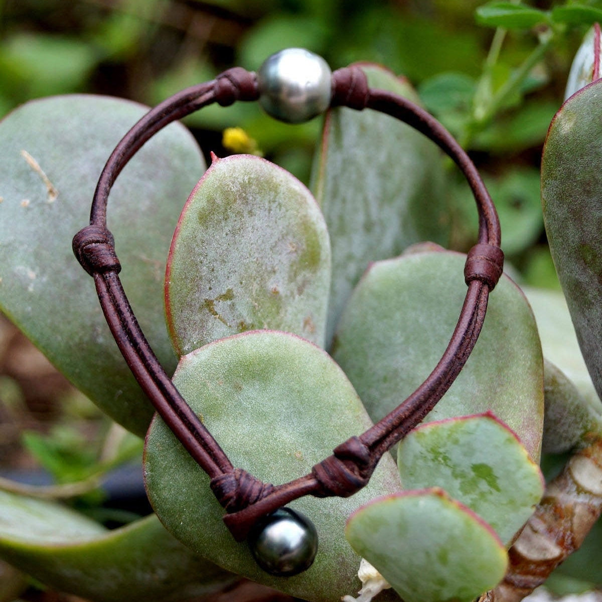 bracelet homme perle