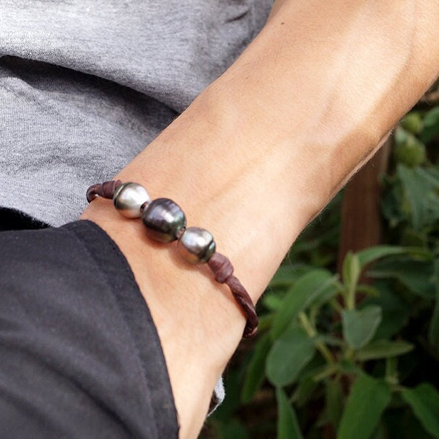 bracelet homme perle culture