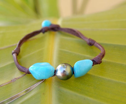 bracelet perle Tahiti Talia