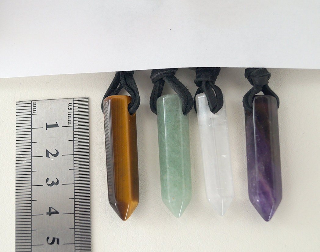 Tahitian Pearl Necklace - Pointed Pendant - Stan