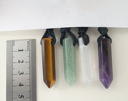 Tahitian Pearl Necklace - Pointed Pendant - Stan