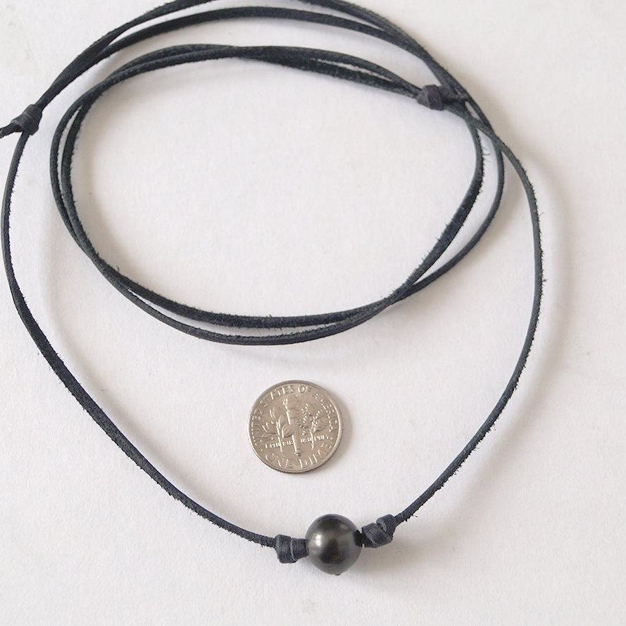 collier perle culture homme