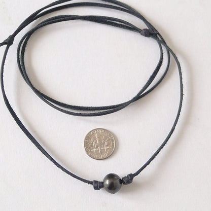 collier perle culture homme