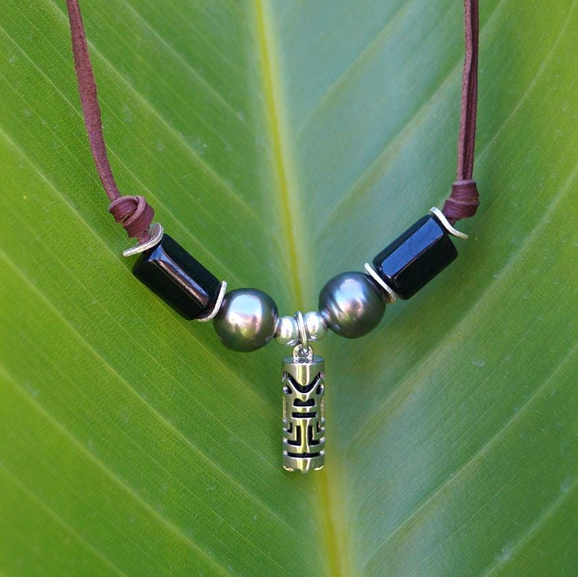 collier perle de tahiti