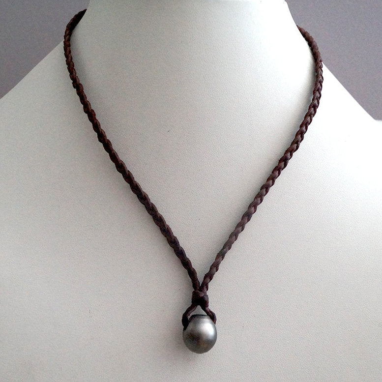 collier femme pendentif perle