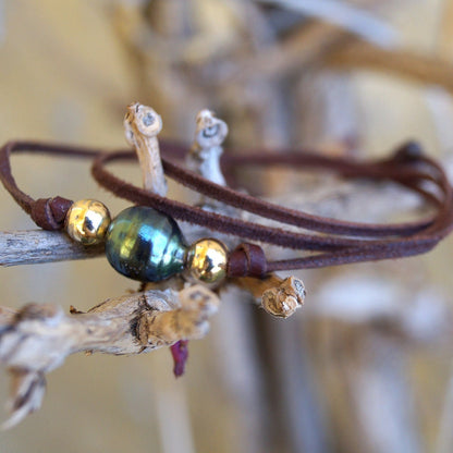 collier perle de tahiti