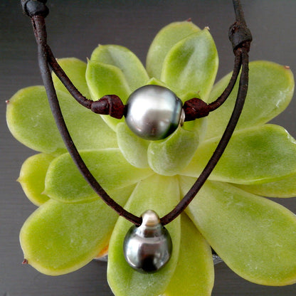 collier perle de tahiti