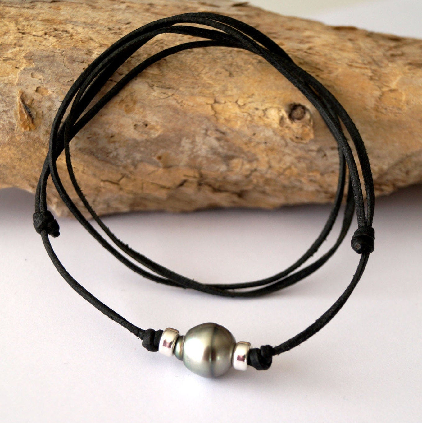 collier perle de tahiti