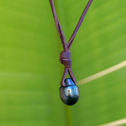 collier pendentif perle tahiti