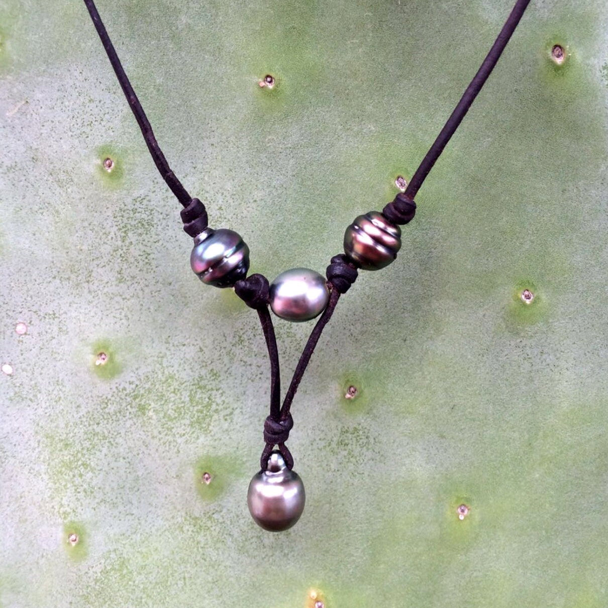 collier femme perles tahiti