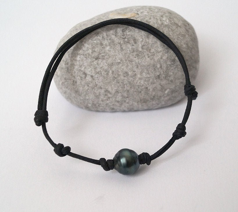 Tahitian Pearl Bracelet - adjustable - Aria